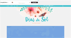 Desktop Screenshot of diasdesol.com.br